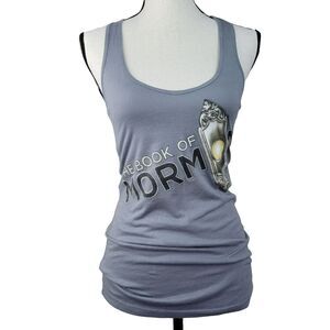 Book of Mormon‎ Tank Top Womens Sz S Gray Doorbell Broadway Musical South Park